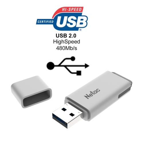 Netac U185 16GB USB2.0 Flash Bellek