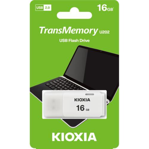 Kioxia U202 16 GB USB2.0 Flash Bellek Beyaz