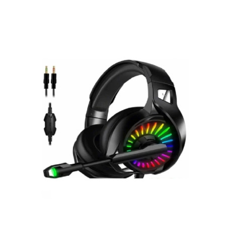 K3000 RGB Işıklı E-Spor Oyuncu Mikrafonlu Kulaklık