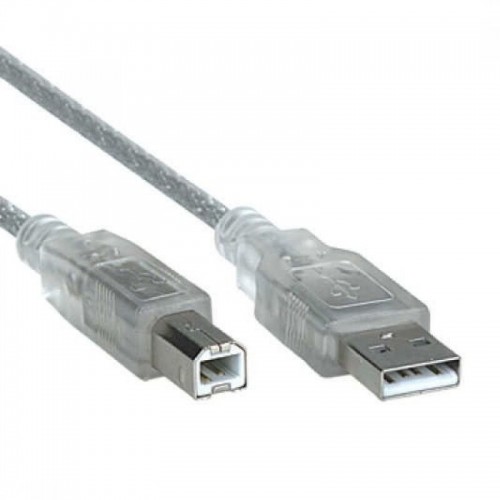 S-LINK Şeffaf USB Yazıcı Kablosu 3 Poşetli