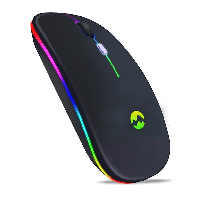Everest SM-BT11 Bluetooth+ 2.4 Ghz RGB Ledli Şarj Edilebilir Kablosuz Mouse 1600 Dpi